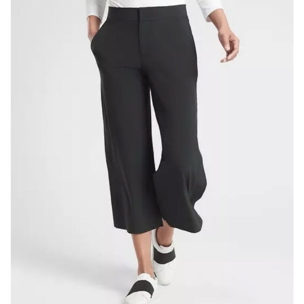 Athleta Black Wide Leg Women's Pants